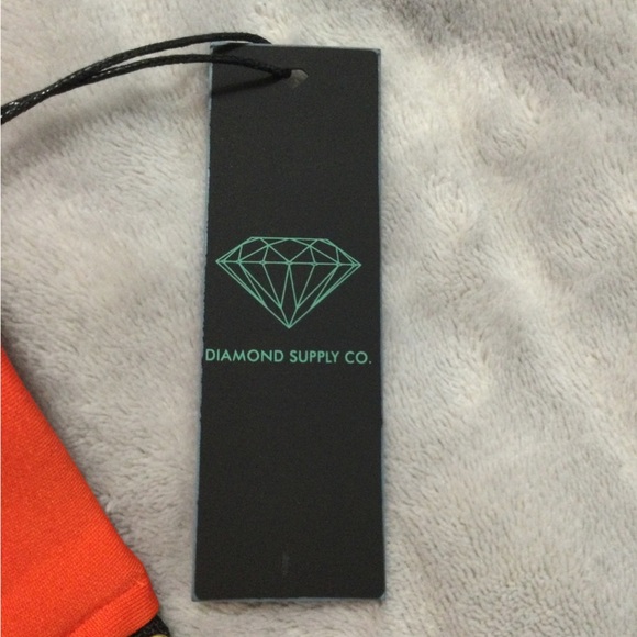 Diamond Supply Co Nuwave Mini Skater Orange Skirt Size XS - Picture 3 of 6